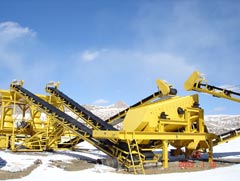 Talc stone crusher plant 